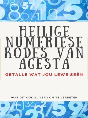 cover image of Heilige Numeriese Kodes van Agesta